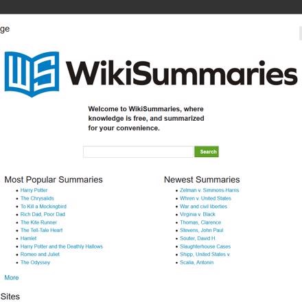 wikisummaries